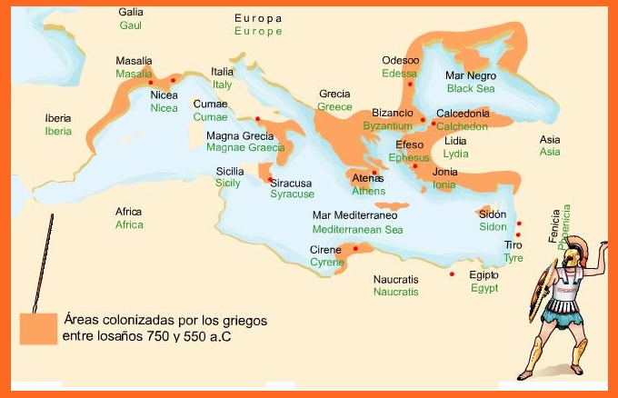 Causas de la colonización griega - Imagen